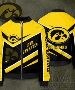 iowa hawkeyes 3d bomber jacket 2